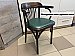 Стул Венский мягкий Коричневый темный тон (экокожа зеленая)