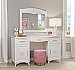 Туалетный стол классический с ящиками и дверцами Лидия