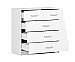 Комод Вега К-04 Белый