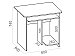 Компьютерный стол КСТ-21.1 Б
