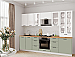 Кухня Модерн №11 Грин Софт/Белый