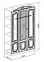 Шкаф 3-х створчатый Корона