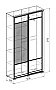 Шкаф-купе Байкал №2. Схема.