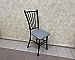 Стул на металлокаркасе Квартет-Т Черный