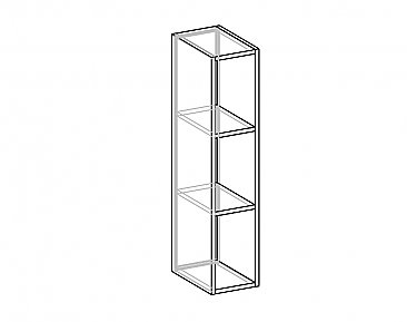 Шкаф-антресоль открытый ШАО-20 (920) для кухни Шанталь 2