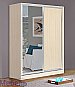 Шкаф-купе Оскар 2.5 с 1 зеркалом / 150 см